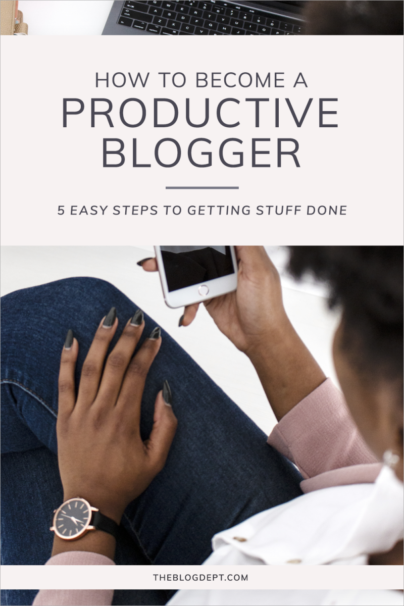 How to become a productive blogger